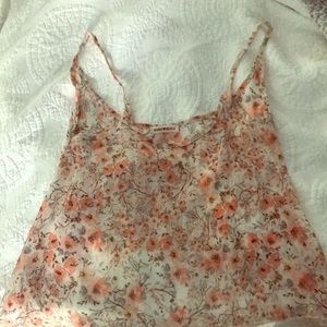 Brandy Melville floral top